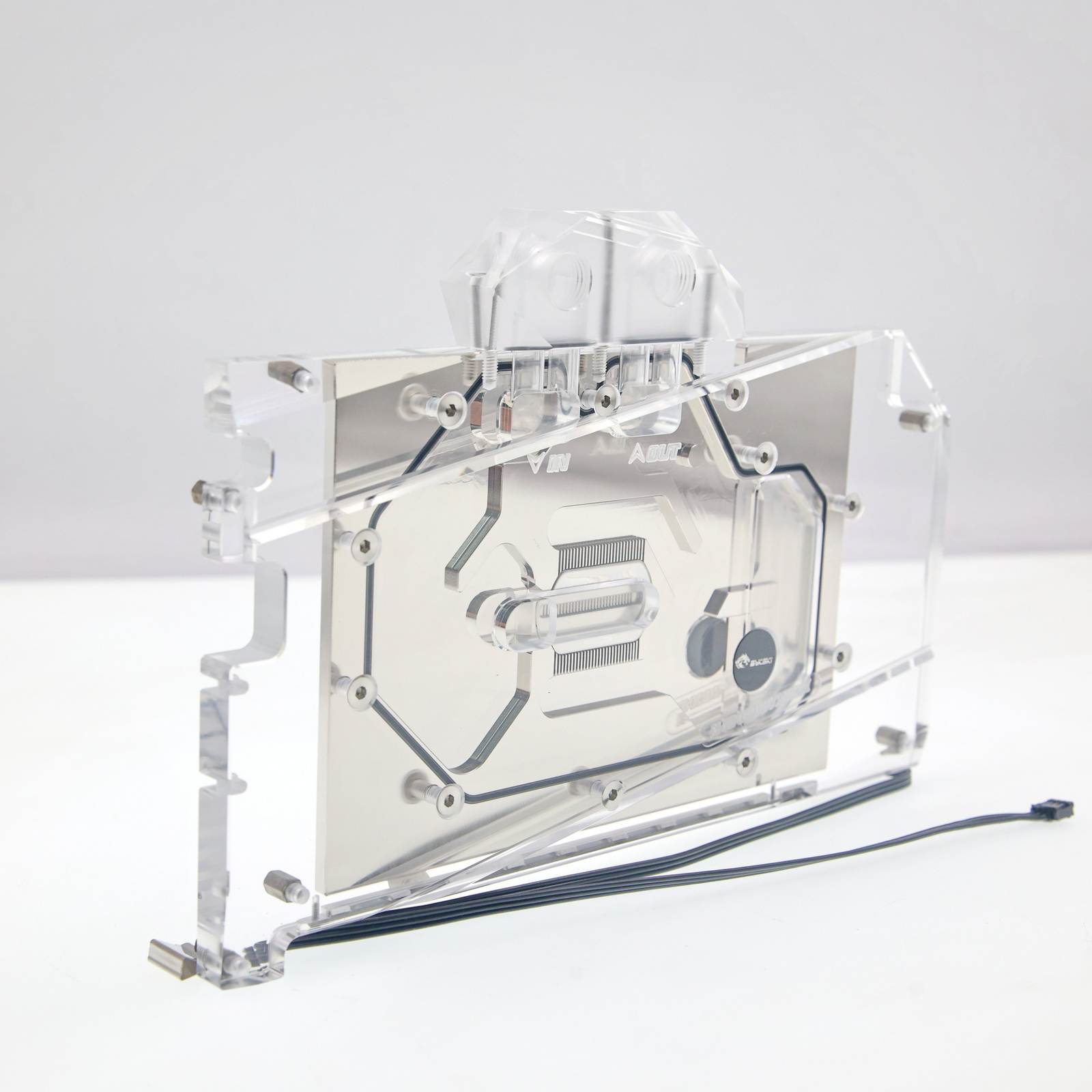 Rtx 4090 Water Block Full Cover - Bykski Full Cover RGB GPU-blokkoeler voor