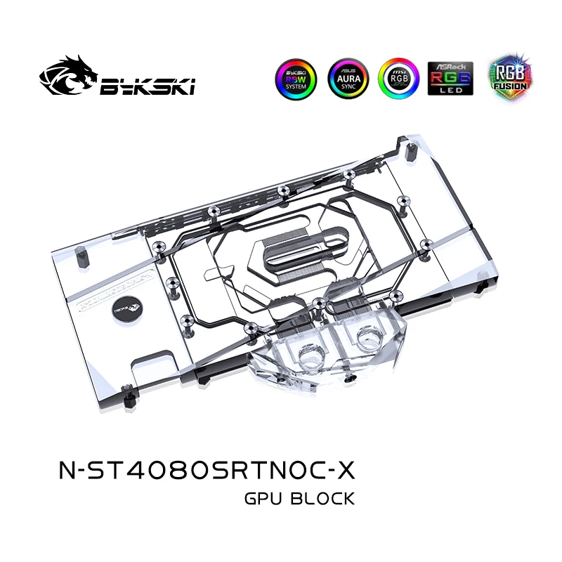 Bykski N-ST4080SRTNOC-X GPU-bl - Rtx 4080 Water Cooling Block recensie en prijs
